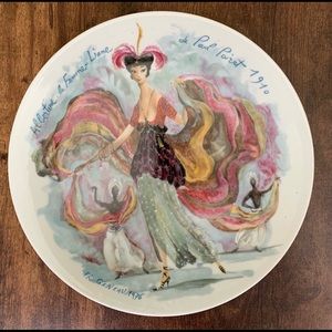 Porcelain Plate De Limoges France. Assiette DR 169